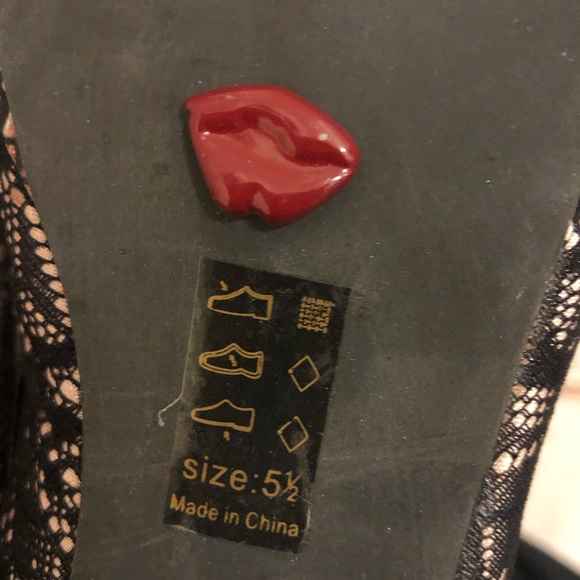 Lace heels - Picture 3 of 3